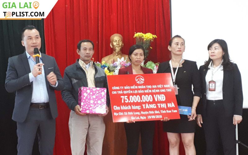 Bảo hiểm AIA Việt Nam chi nhánh Gia Lai