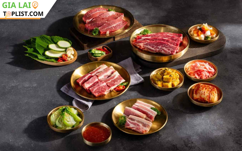Jinju buffet thịt nướng Hàn Quốc
